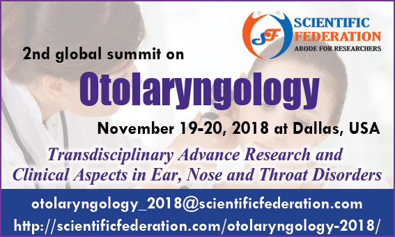 2nd Global Summit on Otolaryngology